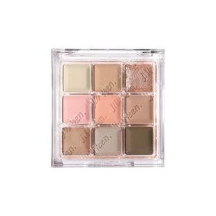 JILLLEEN巧克力九色眼影盘大地色系哑光珠光提升气色纯欲新手学生