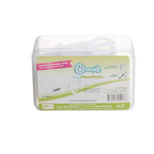 cleanpik超细牙线棒牙线签不易断线不易起毛6盒300支牙医推荐