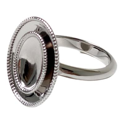 sesame银盘戒指原创小众设计