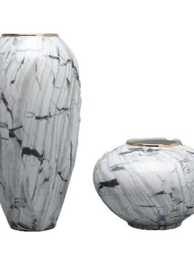 现代新中式简约陶瓷花瓶摆件