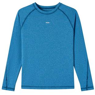 heim儿童运动速干训练服男女童冬装上衣排汗透气打底衫长袖T恤