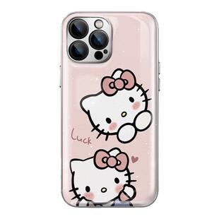 适用苹果16pro手机壳16promax保护套helloKitty全包15max水凝壳14plus新款13防摔凯蒂熊宝12pm11硅胶xsse可爱