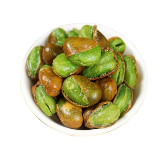 云南特产保山翡翠绿心蚕豆香酥原味芥末蒜香香辣带壳零食小吃