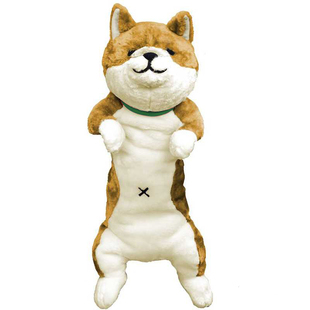 日本正品shiba柴犬公仔狗狗毛绒玩具人形睡觉抱枕生日情人节礼物