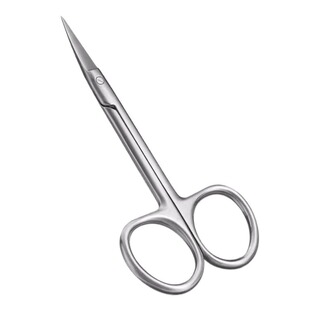 眉毛小剪刀化妆师专用假睫毛女修眉毛翘头双菱美目贴弯头美容剪子