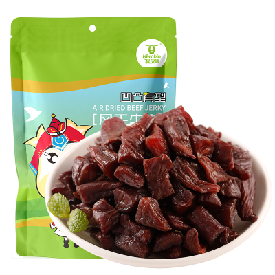 科尔沁风干牛肉干内蒙古特产零食