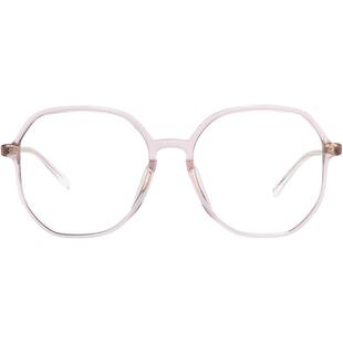 JILLSTUART透明眼镜框多边形修颜显脸小女款平光装饰眼镜JL66005