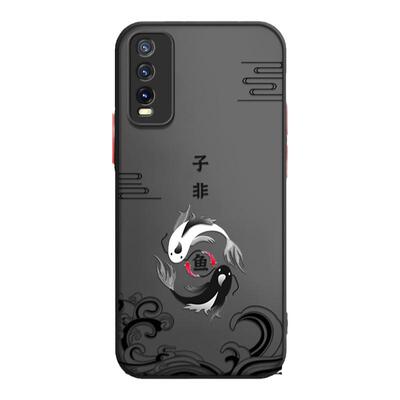 适用vivoy30手机壳y30g标准版子非鱼透明磨砂硅胶防摔全包保护套男viviy侧边指纹vovoy外壳2036新款V2034A丫