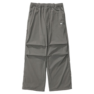 NOTHOMME户外5A抗菌三防纯色休闲长裤宽松保暖加绒伞兵裤男款