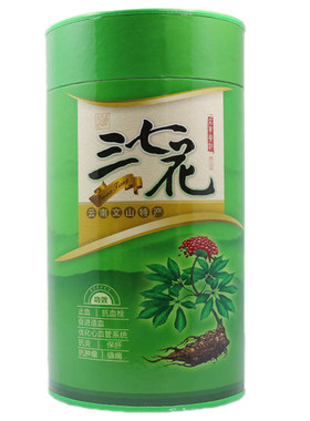 三七花茶云南文山500g非野生田七