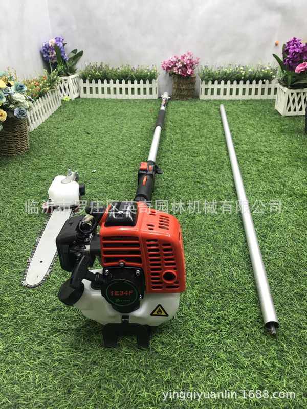 1.5米3米4.5米伸缩 高枝锯割草机高空树枝修剪机伸缩园林工具定制