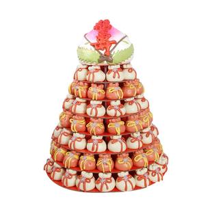 寿桃馒头老人生日蛋糕祝寿礼物过寿大寿包点心胶东花饽饽传统糕点