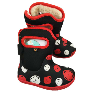 韩国正品滑雪保暖BOGS男女儿童宝宝防水防滑雪地靴冬靴棉靴防雨雪