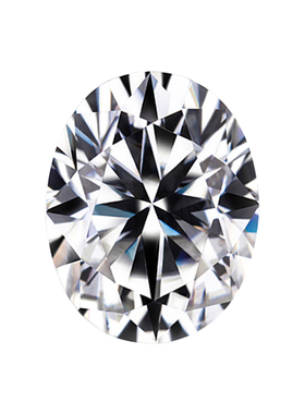 莫桑石裸钻可镶求婚戒moissanite