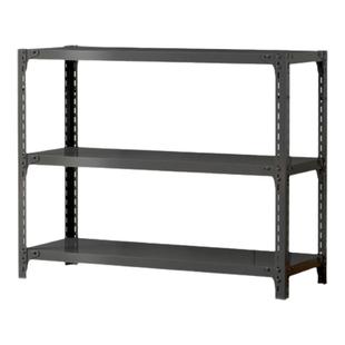 置物架落地多层小货架厨房家用黑色三层铁架子简易小型收纳储物架