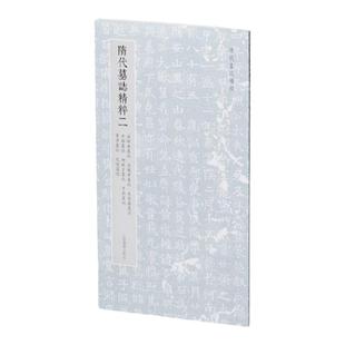 隋代墓志精粹二席晖华吕琼华史崇基辛偘柳敬言于懿窦彦包恺 本社编上海书画出版社精选书法资料鉴赏