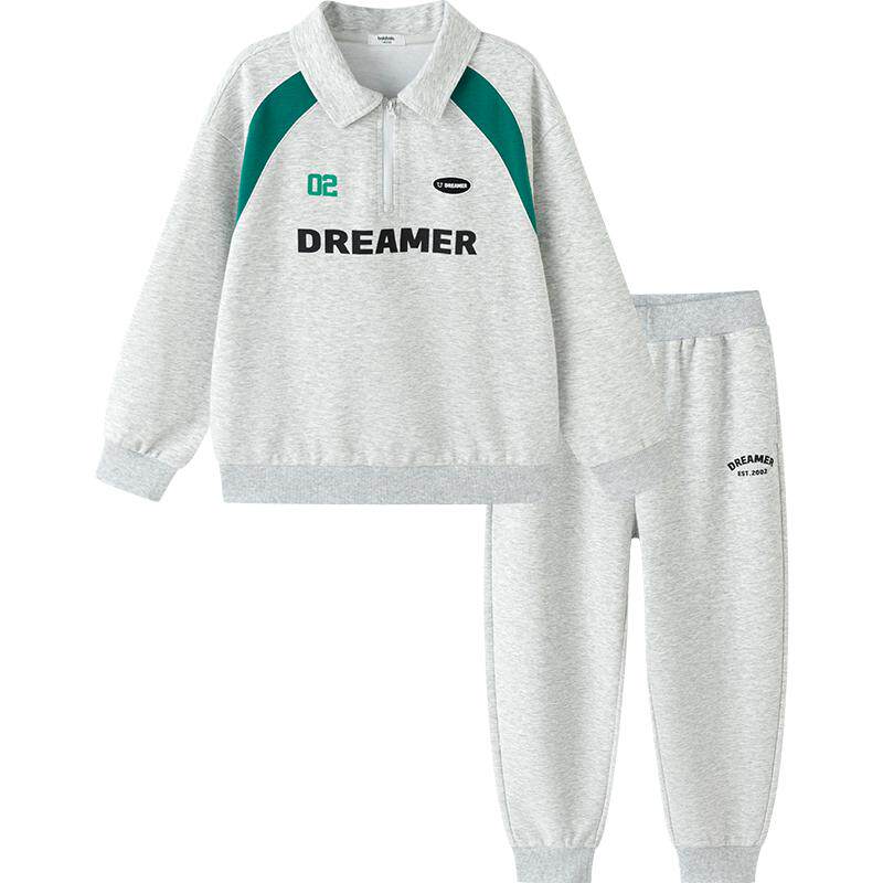 巴拉巴拉男童运动套装春秋款衣服