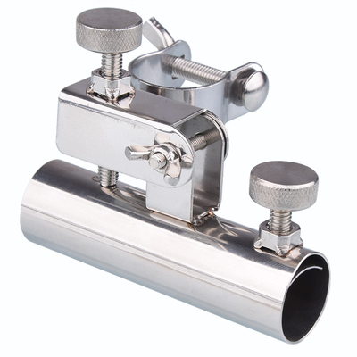 新款不锈钢钓椅配件炮台座支架