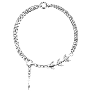 BLACKHEAD/黑头新款立体蛇骨装饰可拆分项链/手链/耳饰男女情侣款