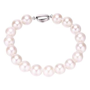 正品假一赔十天然珍珠手链9-10mm近正圆强光送妈妈婆婆