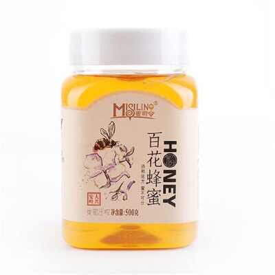 蜜司令百花蜂蜜500g瓶装