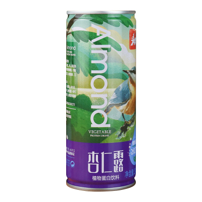 头牌240ml*8罐杏仁露植物蛋白饮料经典款早餐营养饮品礼盒