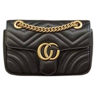 马蒙包爱心包mini菱格链条包新款时尚单肩斜挎包百搭真皮小方包女