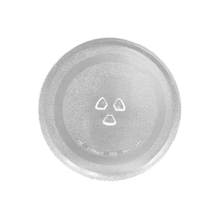 美的微波炉玻璃转盘配件M1-L213B/211A/213C托盘蒸盘平底Y底圆盘