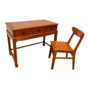 红木实木办公桌进口菠萝格木1米电脑书桌椅金花梨木写字台厂直销