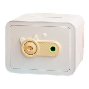 2026年新款儿童储蓄存钱罐可取存只进不出金属指纹保险箱男孩女孩