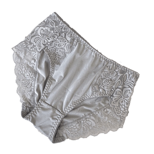 大码内裤女高弹牛奶丝胖MM2025夏新款三角裤180斤轻奢包臀不勒腿