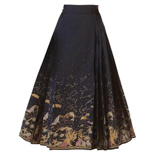 马面裙女童春季2025新款国风汉元素套装儿童春秋明制汉服高端唐装