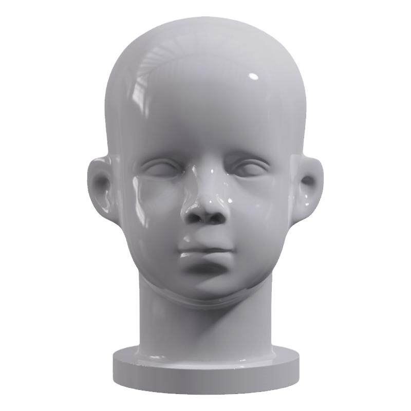 儿童头模真人比例万世宫男孩加厚