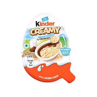 Kinder健达奶油米脆Creamy巧克力礼盒脆香米奇趣蛋网红解馋小零食