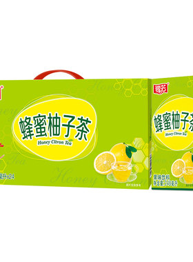 鹭芳蜂蜜柚子茶饮料248ml*24盒