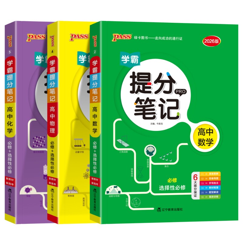2026学霸提分笔记高中全套任选