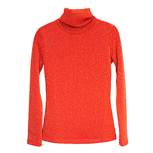 高领打底衫女秋冬加绒加厚亮金丝闪光丝保暖衣时尚洋气网纱内搭冬