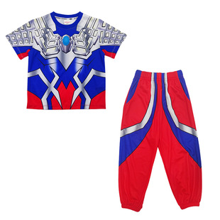 奥特曼衣服装赛罗格丽乔亮灯发光女童春装套装夏季特利迦迪迦男童