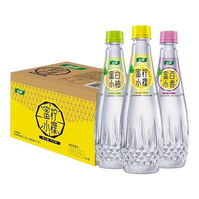 【正品保障】怡宝蜜水系列饮料柠檬白柚480ml*15瓶夏季饮品