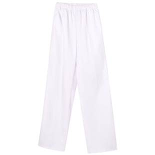 菱泉护士裤白色蓝色不透抗皱女松紧弹力护士服秋冬厚款工作服裤子