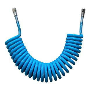 挂车螺旋管拖头牵引车连接气管防冻防爆货车高压气管挂车刹车气管