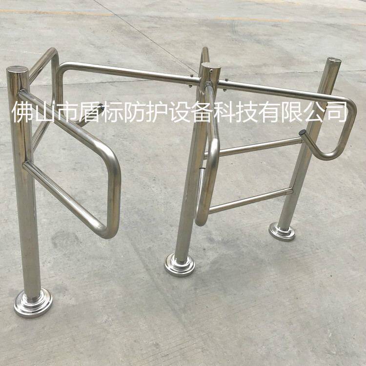 超市单向门旋转进出口器/出入口门禁行门/商场十字旋转摆闸转闸机