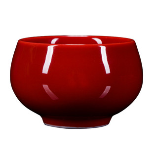 古垚/陈清宜手工中国红茶杯郎红品茗杯婚庆礼品陶瓷主人杯/禅心杯