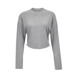 vq区绫致Vero ModaT恤25秋冬收腰合体短款蝙蝠袖钻饰上衣时尚简约