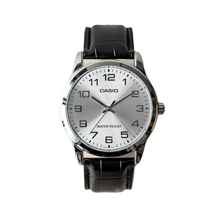 卡西欧手表男CASIO MTP-V001L-7B商务休闲复古简约白盘防水指针表