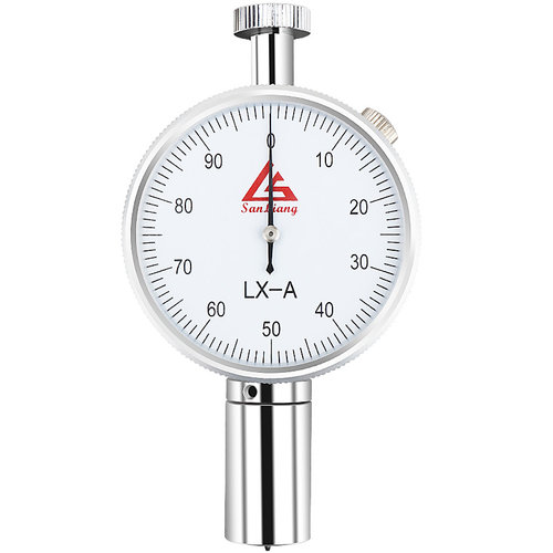 日本三量邵氏硬度计a型便携式橡胶硅胶高精度lx-a c d测试仪硬度