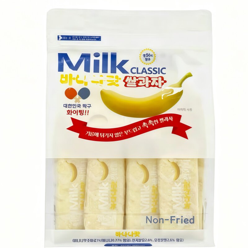 牛奶芝士米饼非油炸大米