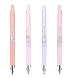 日本百乐Pilot三丽鸥联名Juice up中性笔高颜值酷洛米凯蒂猫美乐蒂ST笔尖0.5mm黑色金属笔盒学生日常文具用品