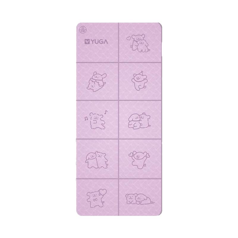 折叠便携瑜伽垫办公室午休防潮垫