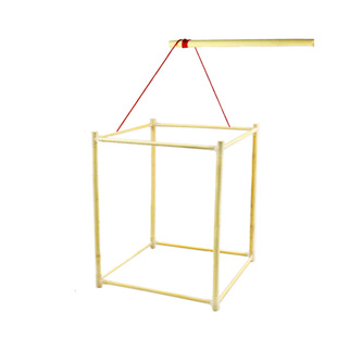马年新款楠竹龙骨框架骨架材料包儿童手工diy灯笼配件拼插材料包